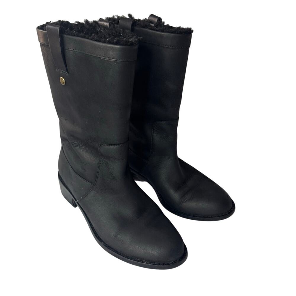 Cole Haan Women's 5.5B Jessup Shearling Lined Waterproof Pull On‎ Winter Boots